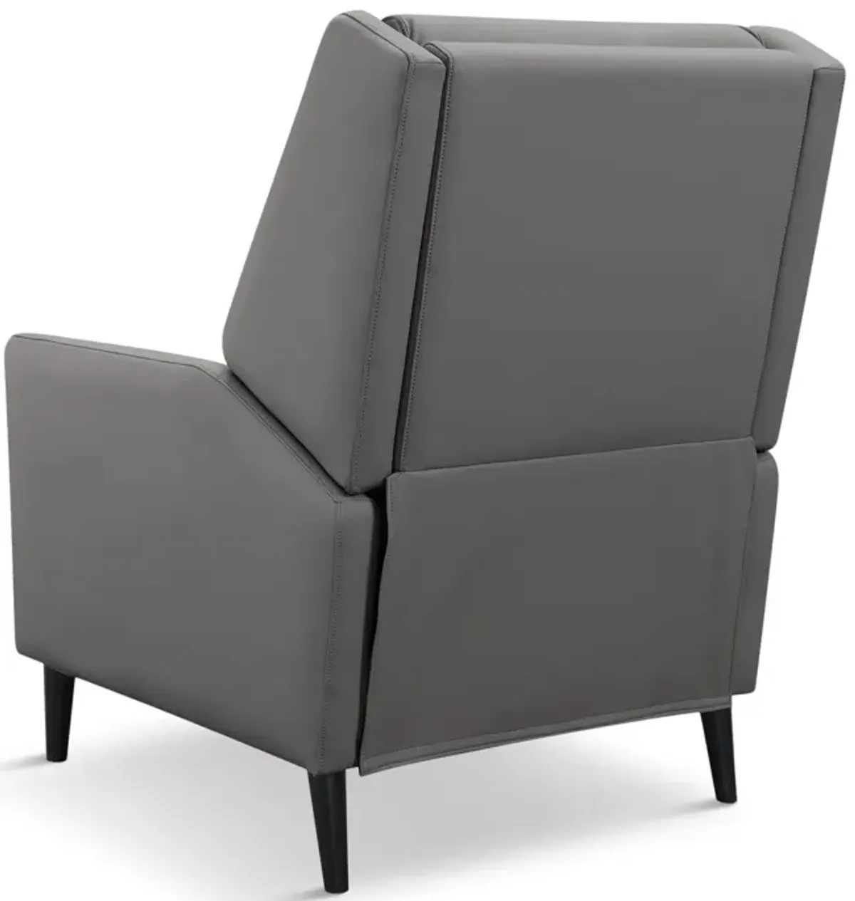 Winston Push Back Recliner - Charcoal