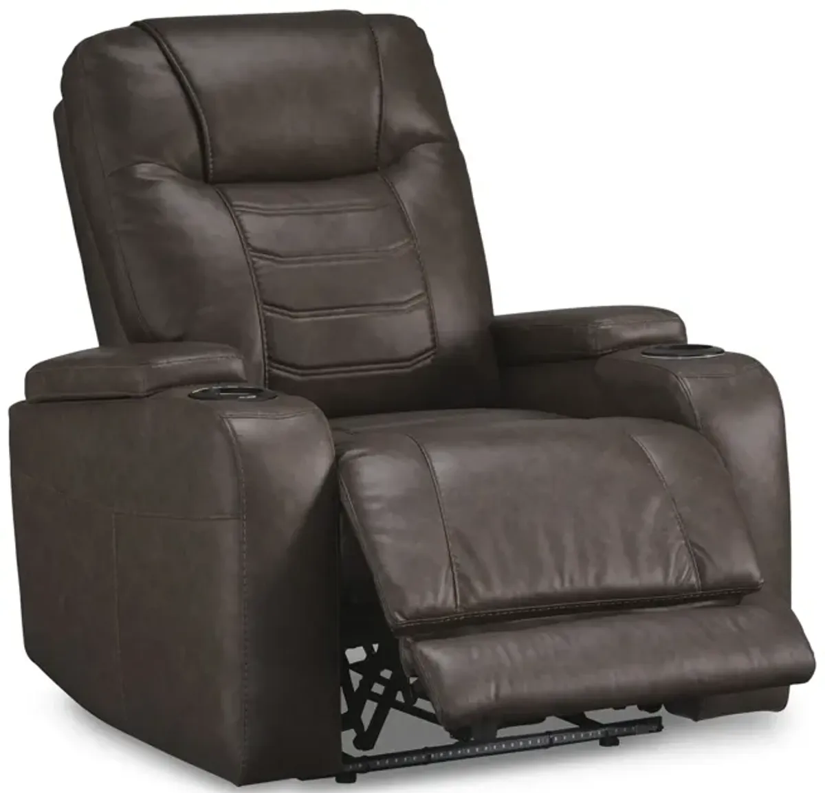 Mayville Power Recliner - Umber