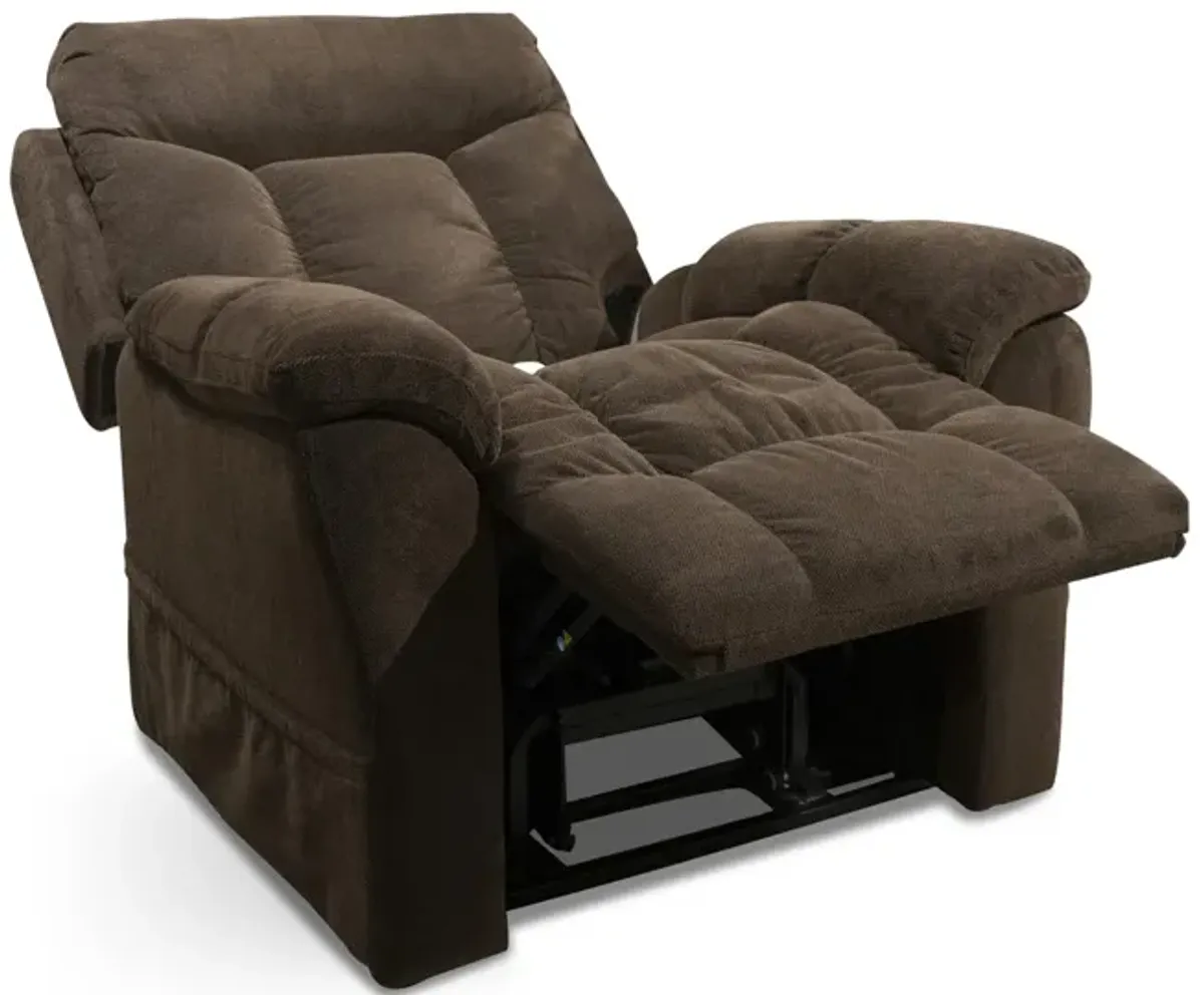 Asher Power Lift Chair - Chocolate