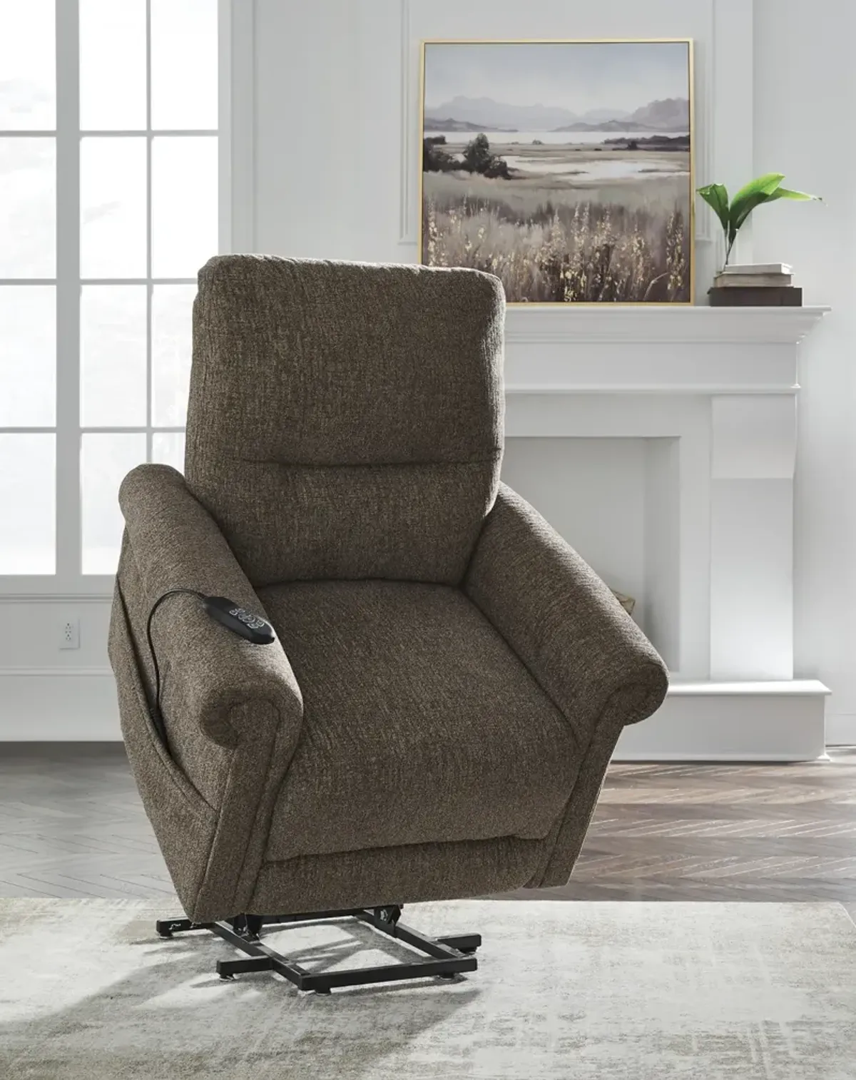 Henry Power Lift Chair - Earth