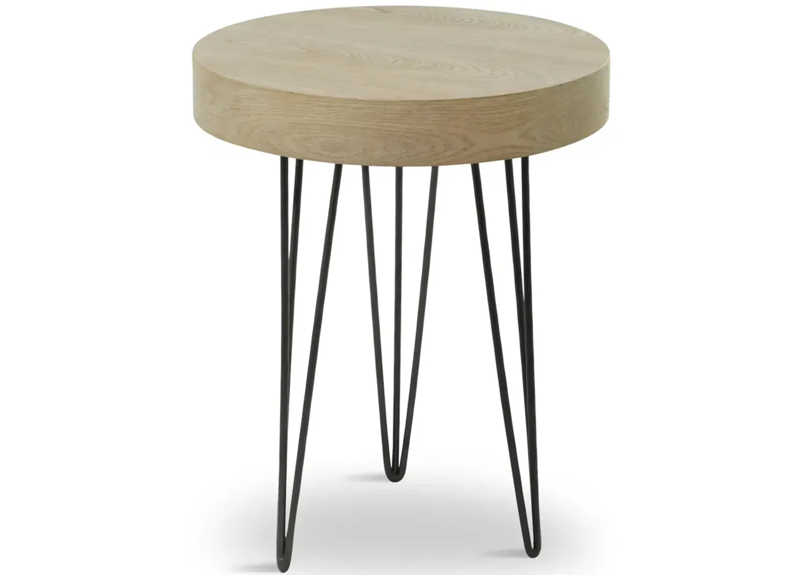 Breya Industrial Accent Table