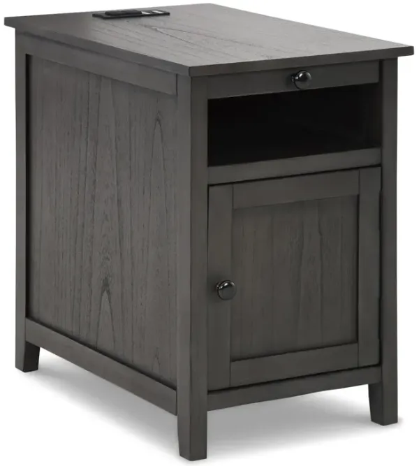  Townie Chairside Table - Gray