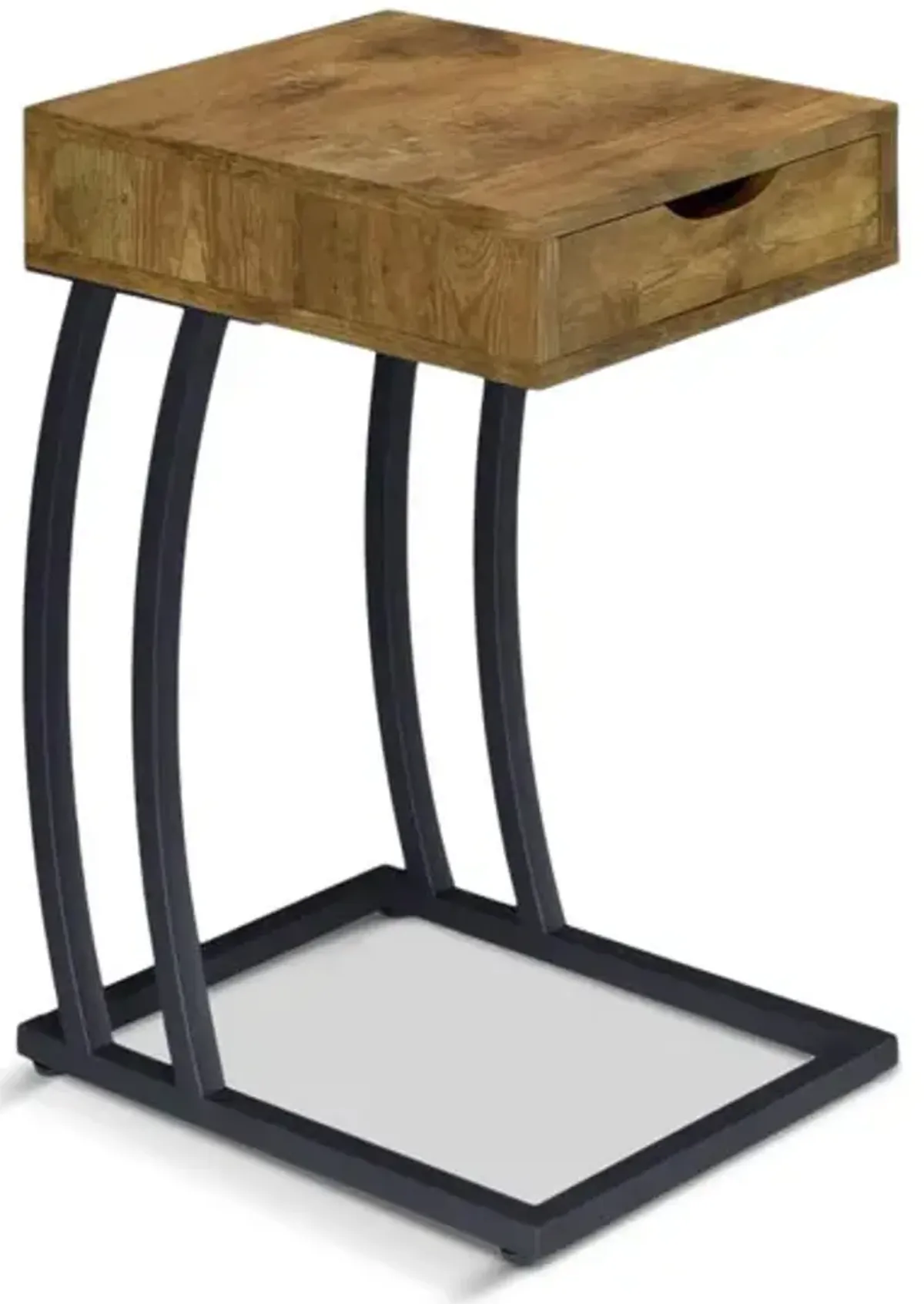 Troy Side Table - Rustic Nutmeg