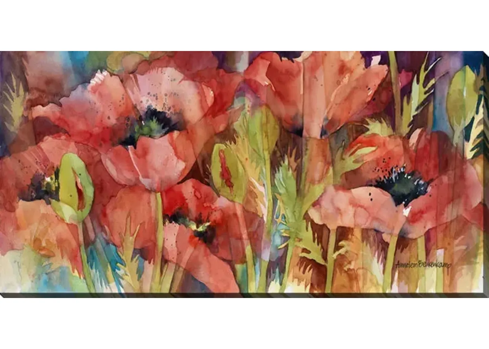 Petals On Parade Canvas Art