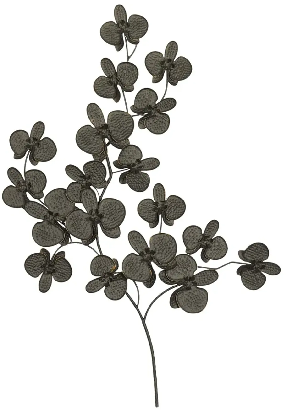 Metal Orchid Sprig