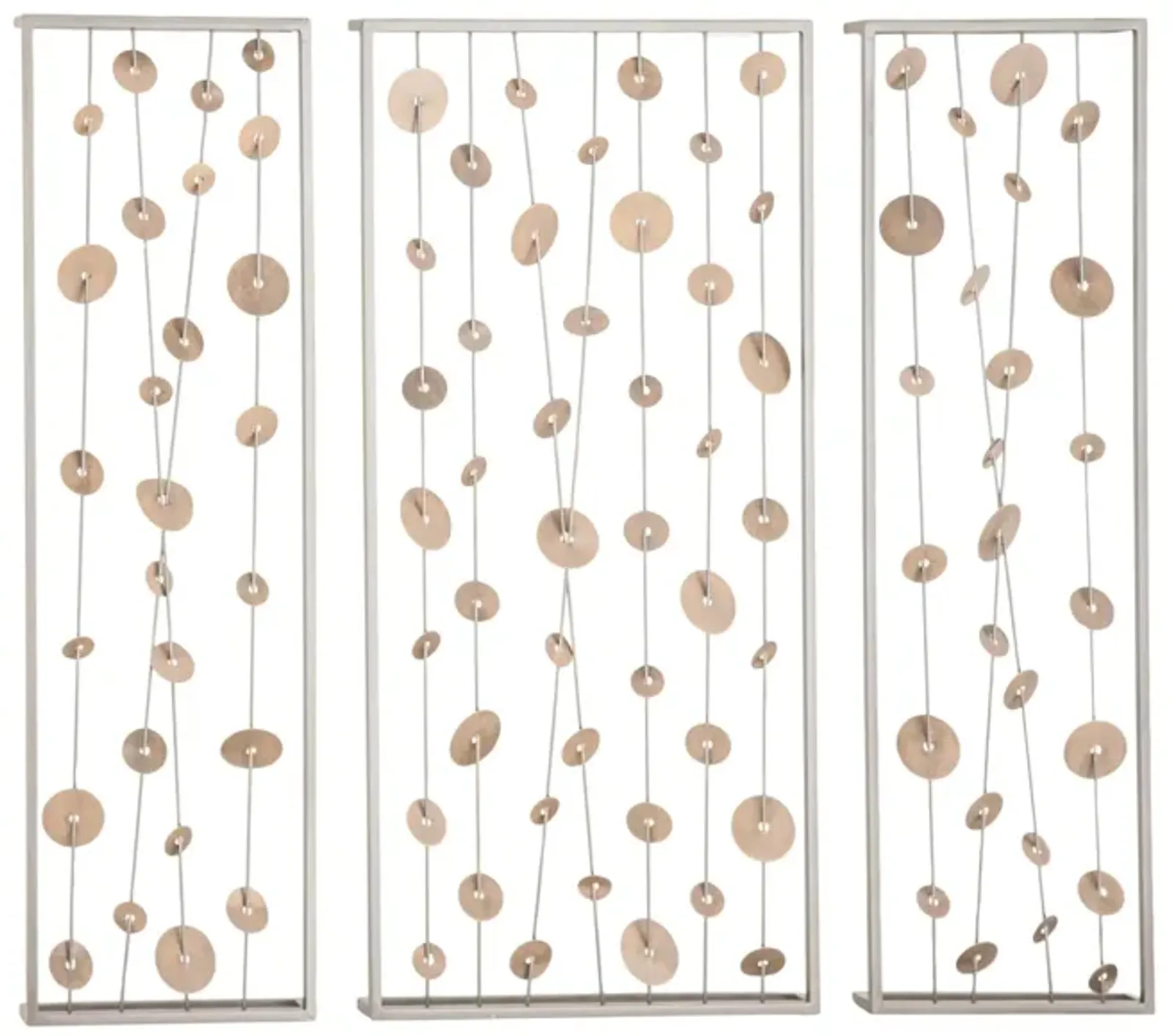 Modern Disc Panels - Set of 3