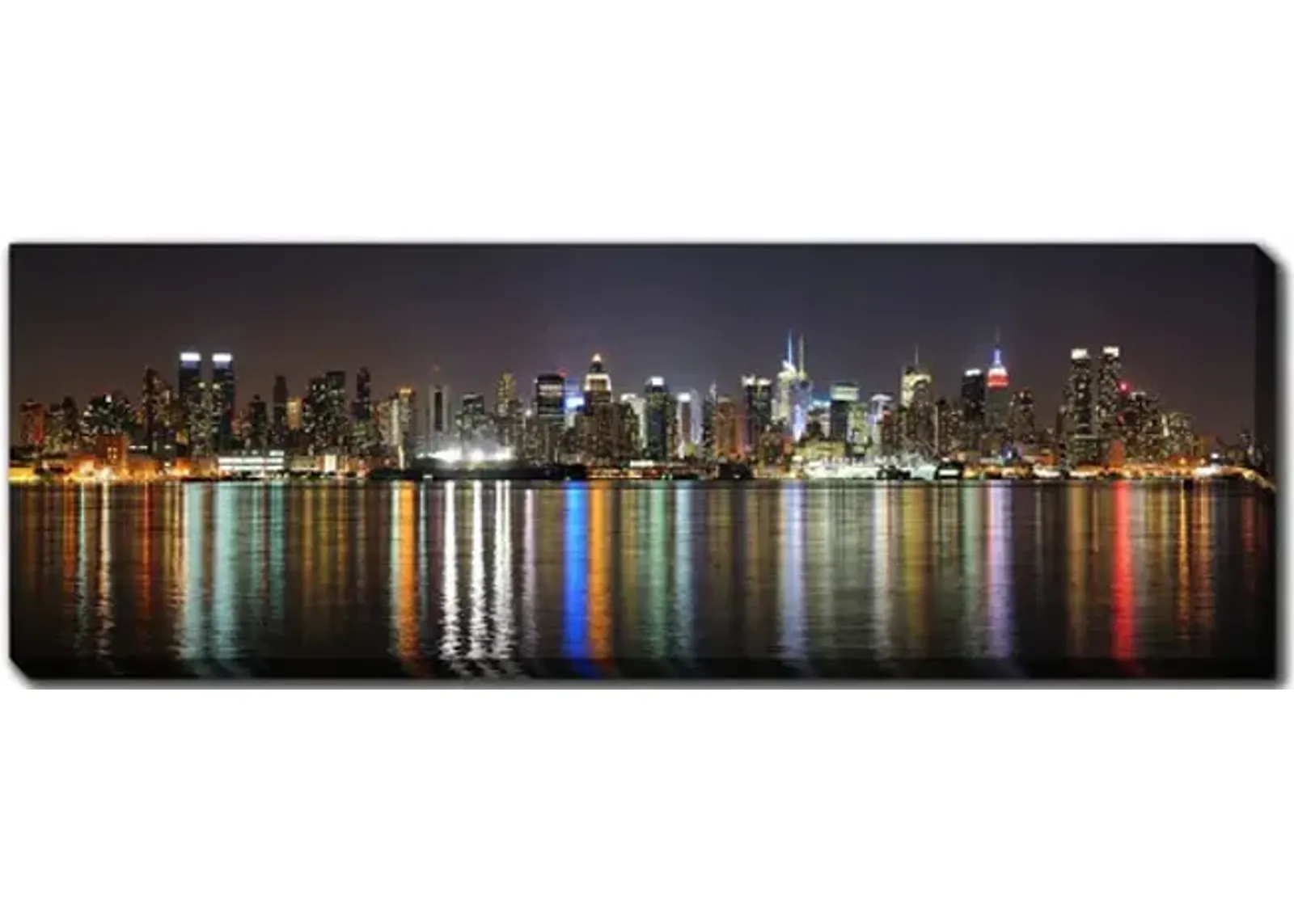 New York At Night Canvas Art