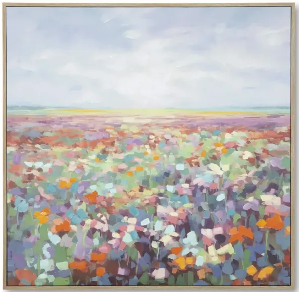 Rainbow Fields Wall Art