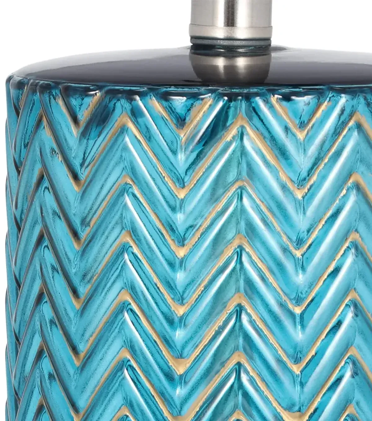 Chevron Table Lamp