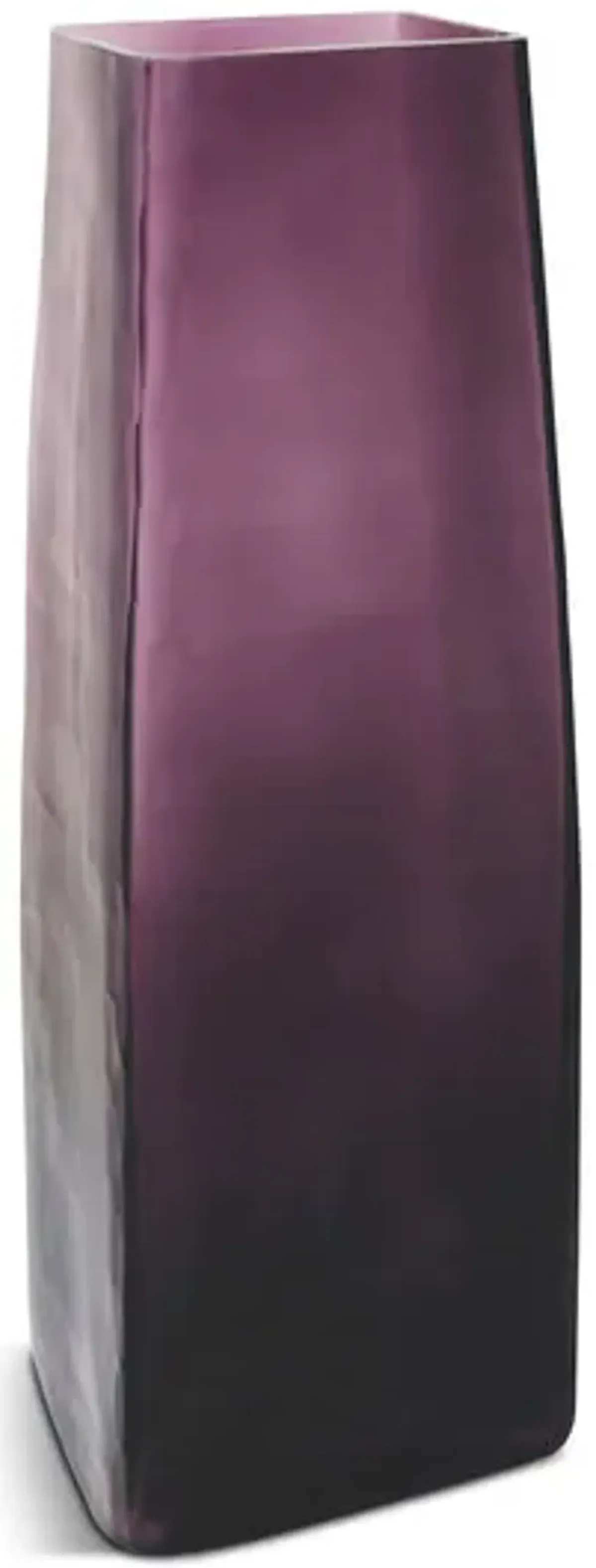 Purple Glass Vase - Large