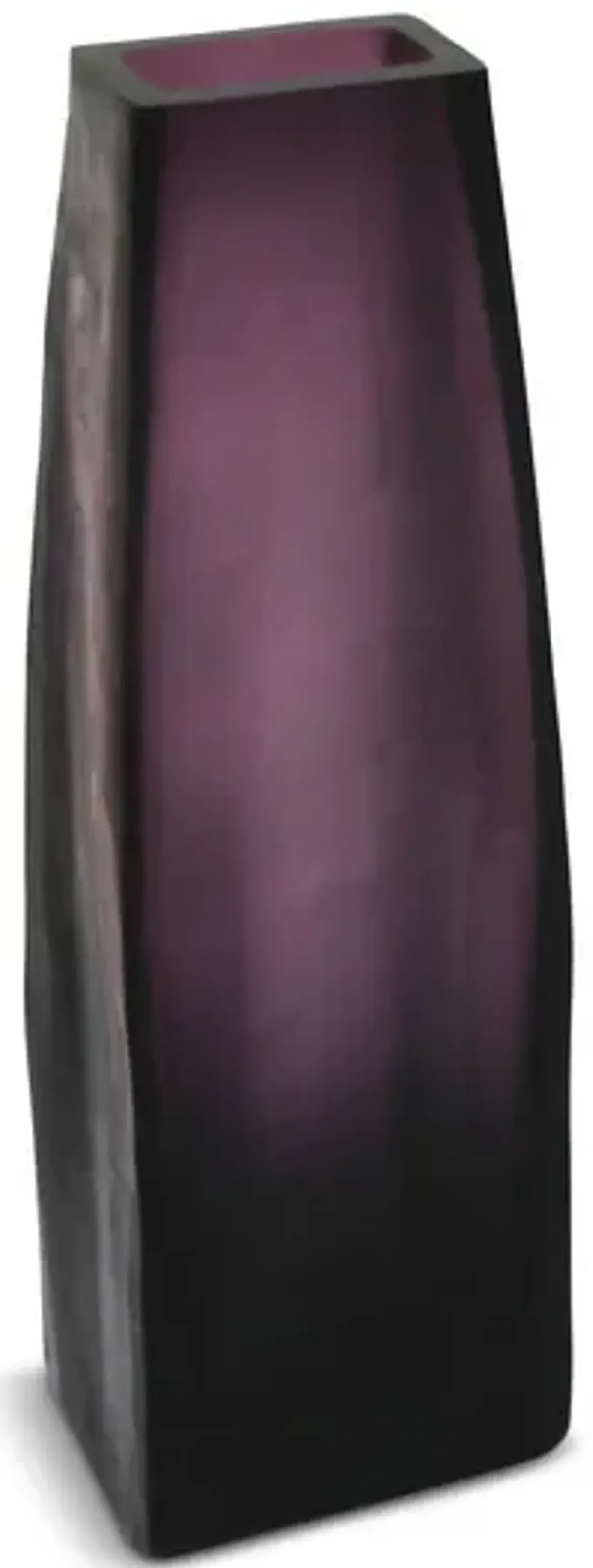 Purple Glass Vase - Small