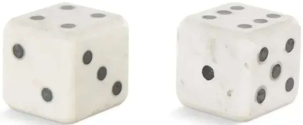 Dice Bookends