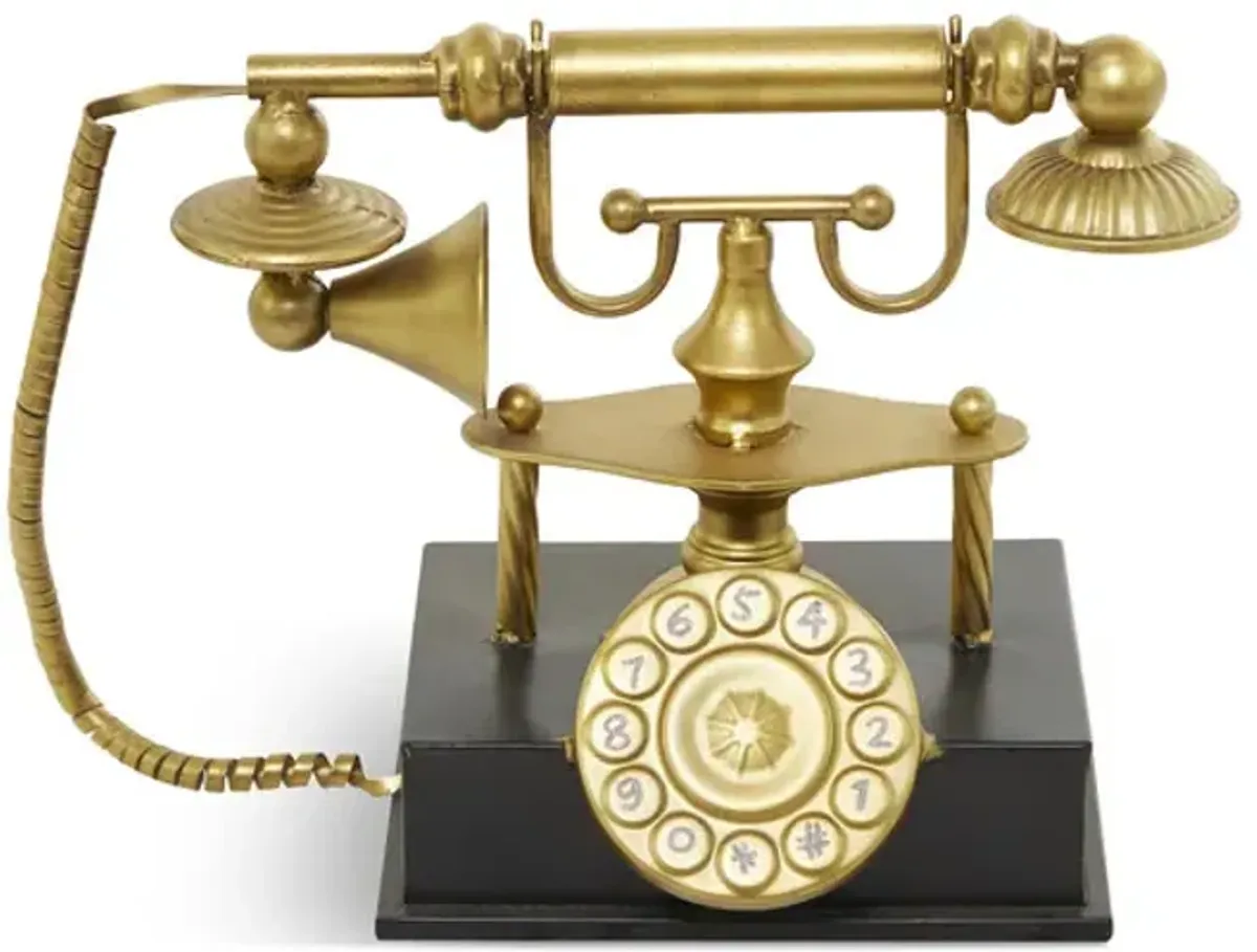 Gold Telephone