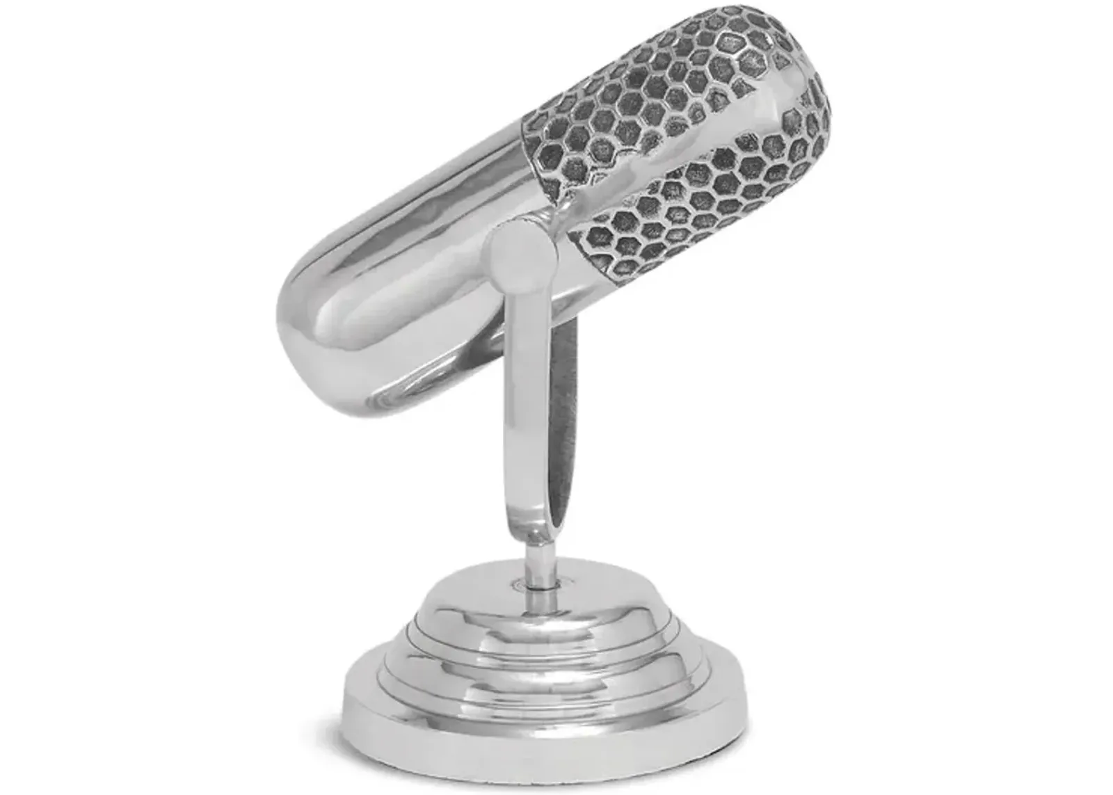 Silver Microphone