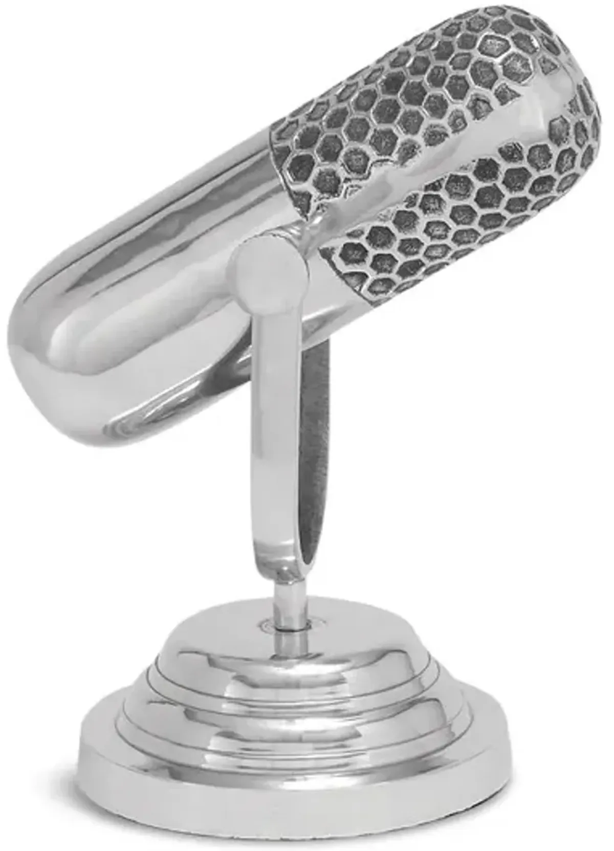 Silver Microphone