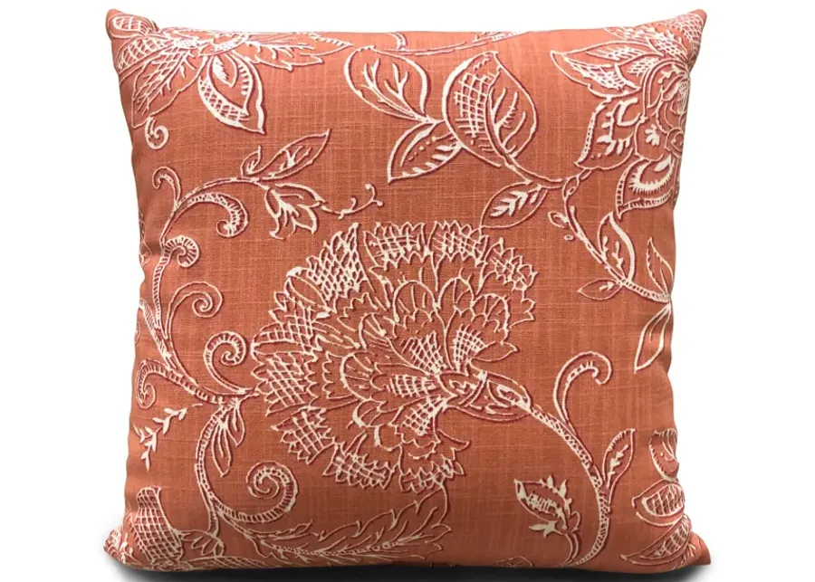 Benson Coral Accent Pillow