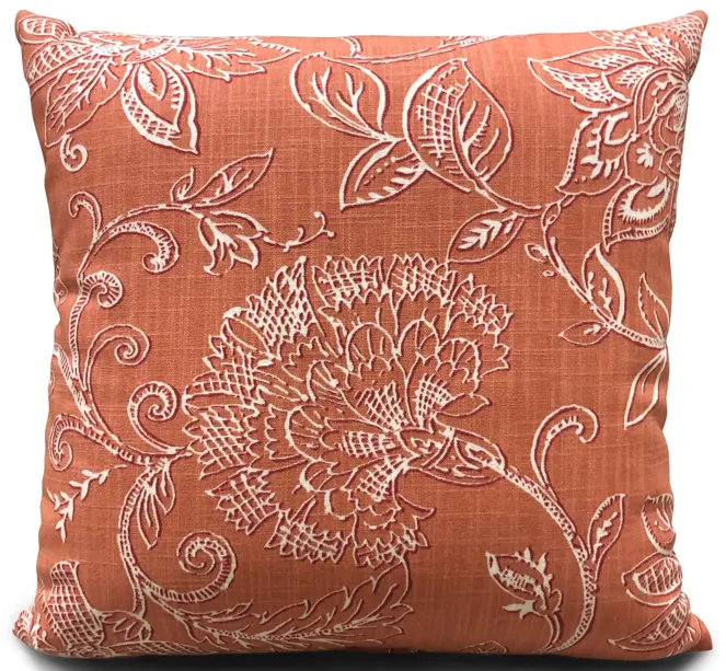 Benson Coral Accent Pillow