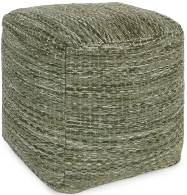 Birch Square Pouf