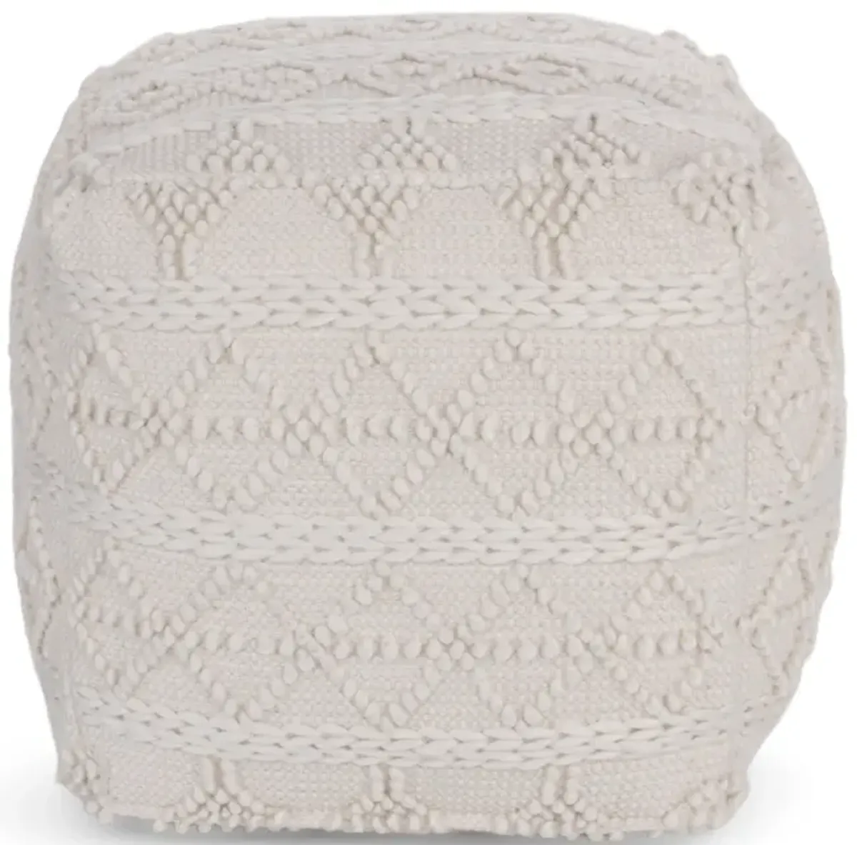 Leah Square Pouf