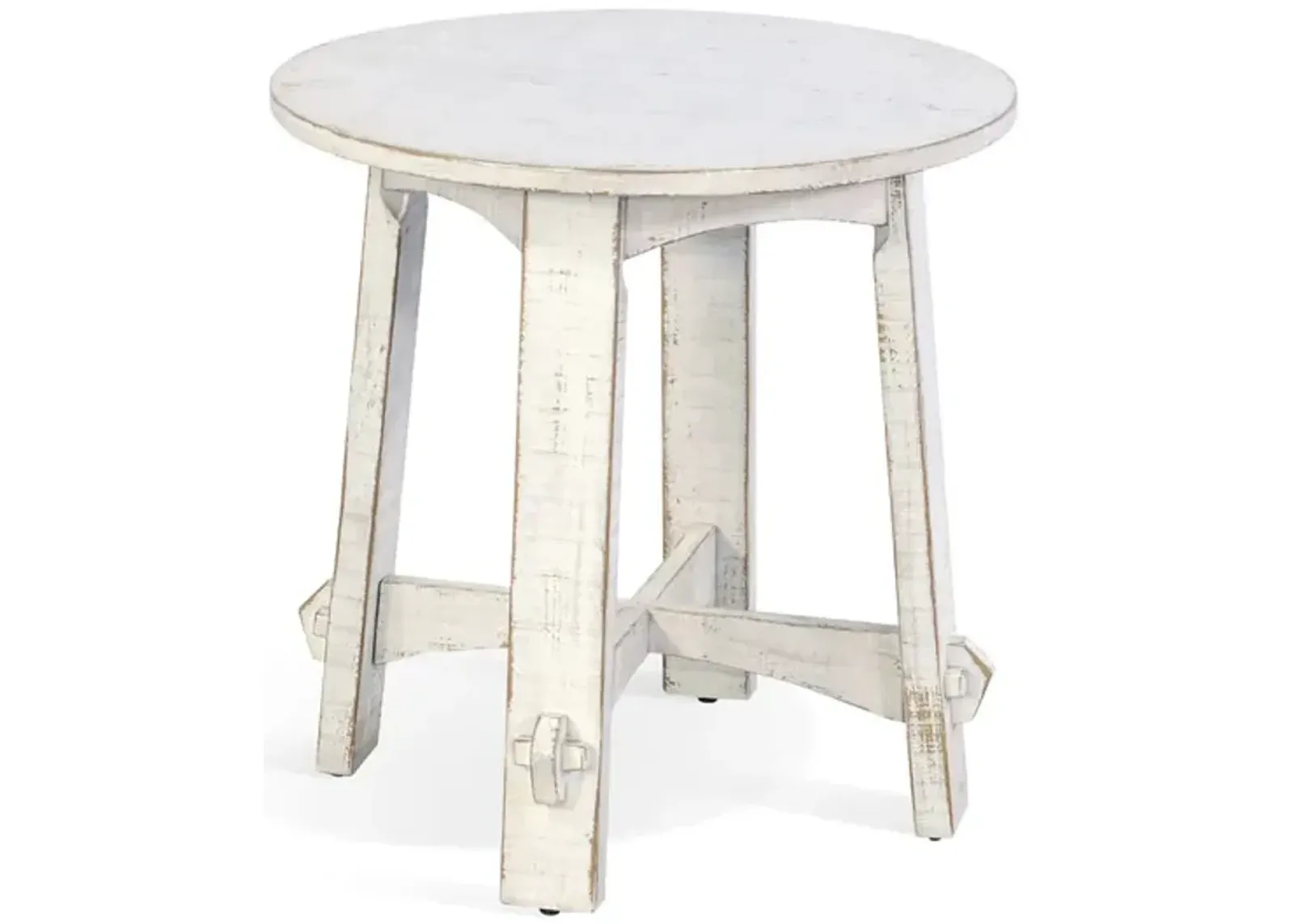 Captiva End Table - White