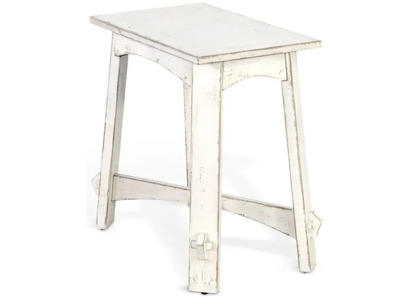 Captiva Chairside Table - White