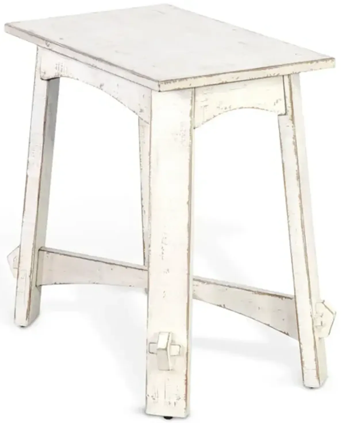 Captiva Chairside Table - White