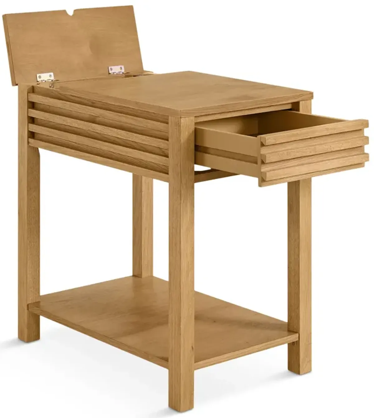 Celeste Chairside Table - Light Oak