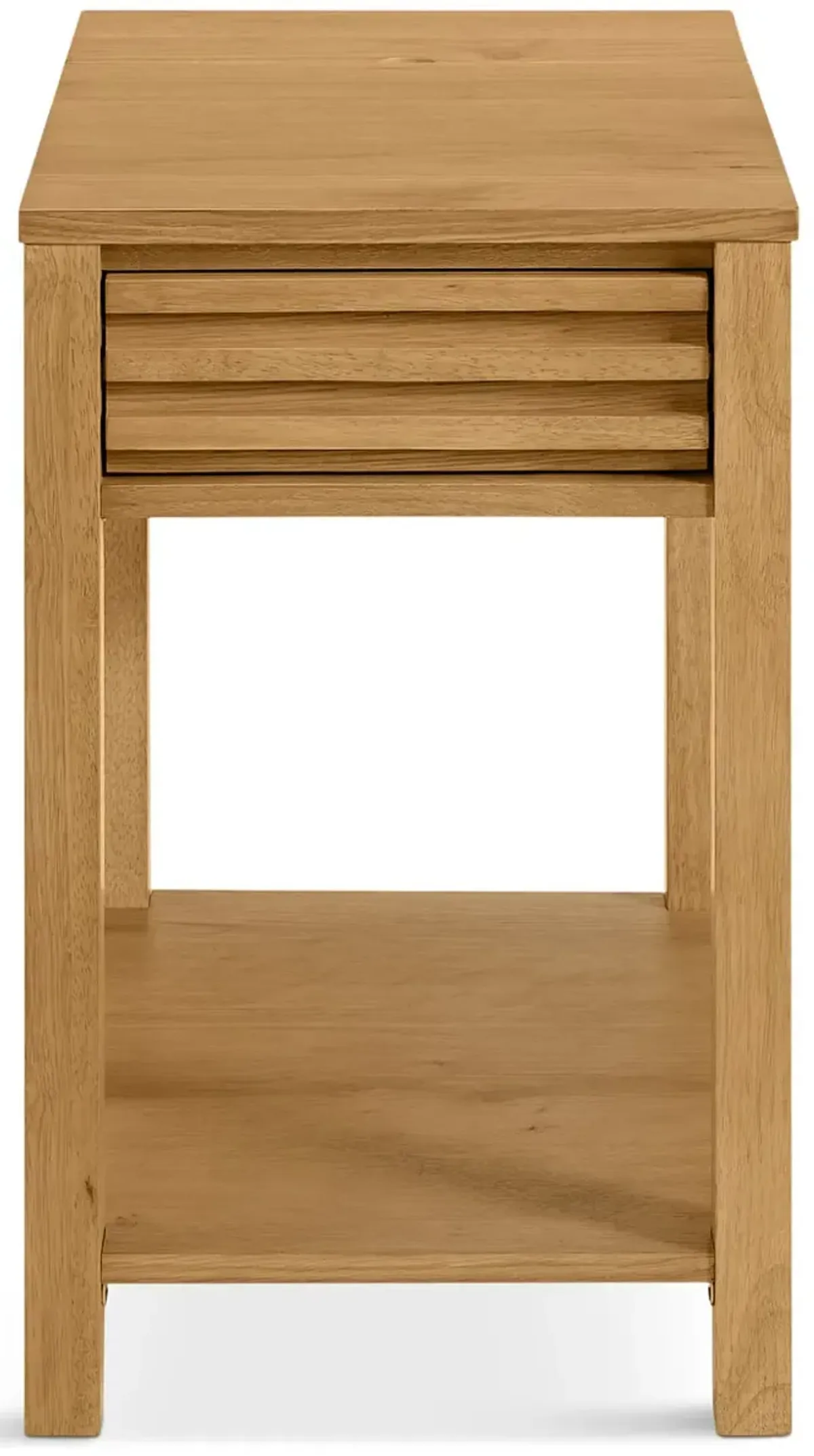 Celeste Chairside Table - Light Oak