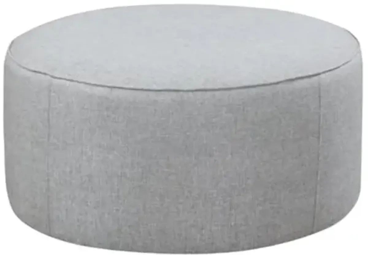 Dorothy Round Ottoman