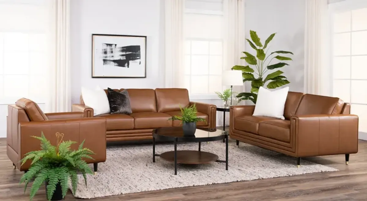 Byron Leather Sofa