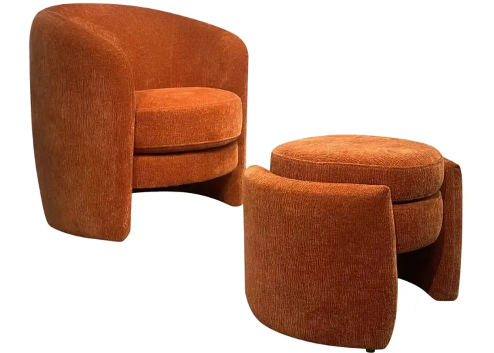 Odilia Chair And Ottoman