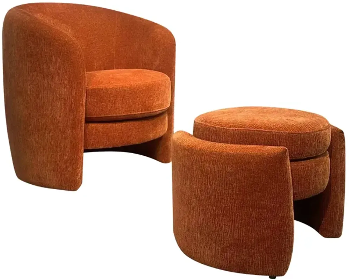 Odilia Chair And Ottoman