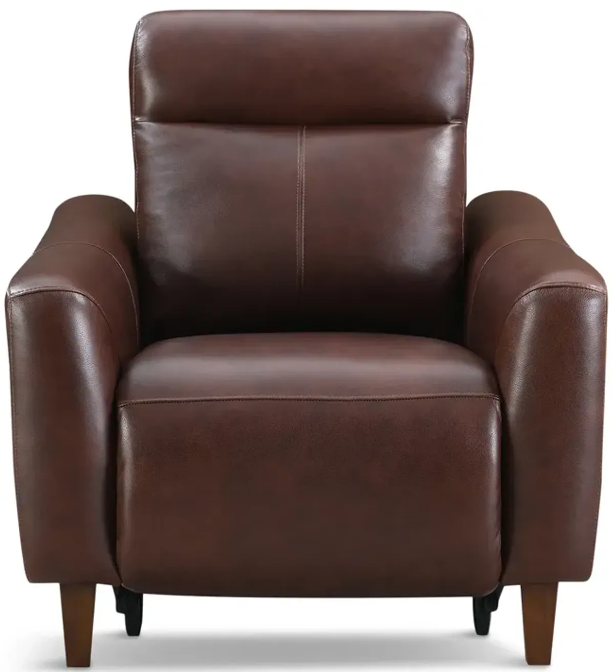 Bayfield Leather Power Recliner - Chocolate