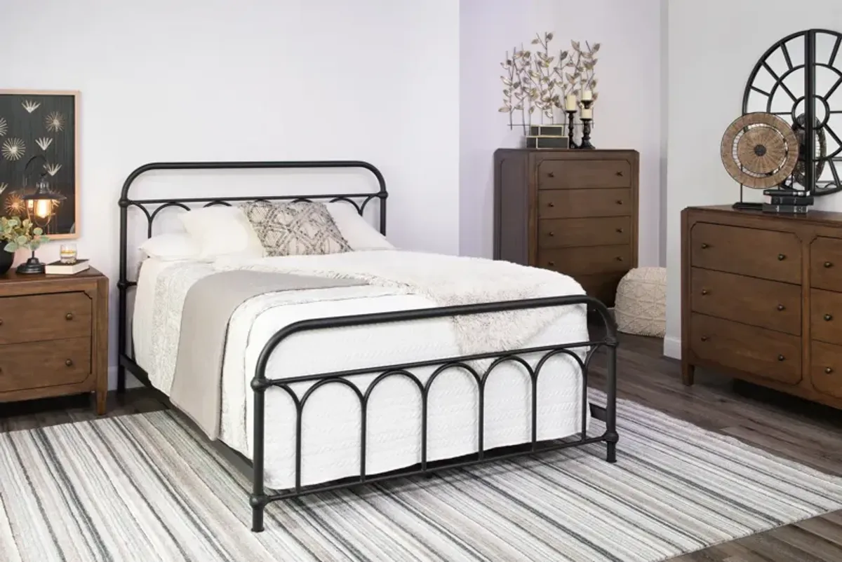 Nash Queen Metal Bed 