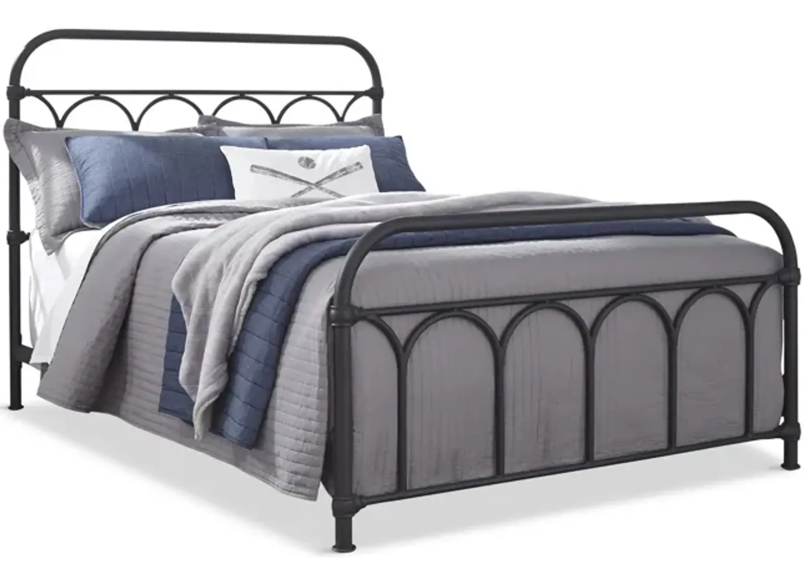 Nash Queen Metal Bed 