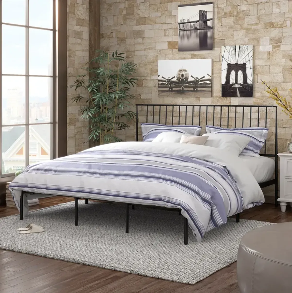 Anahita Platform Bed - Queen