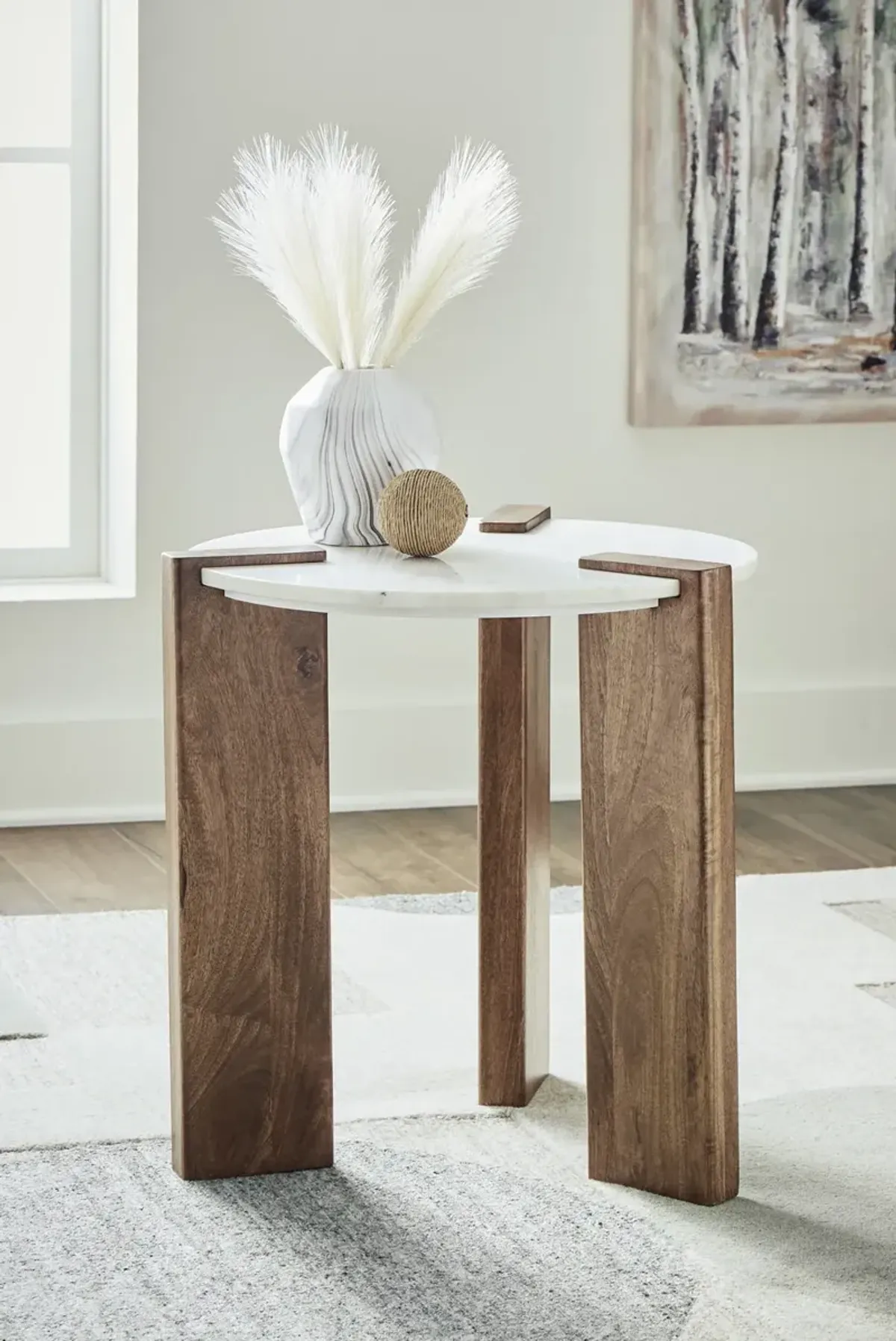 Sebastian Round End Table