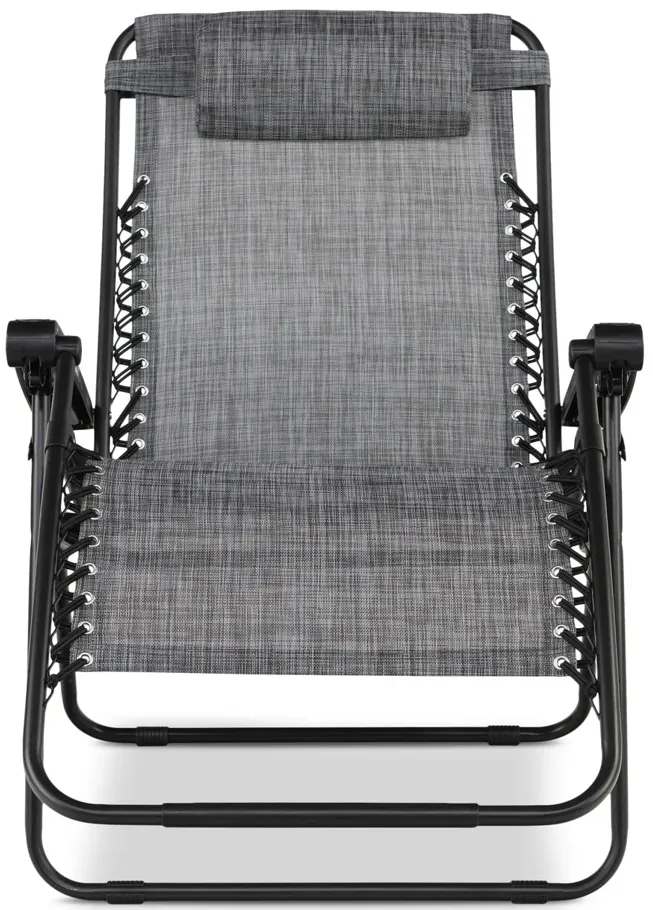 Relaxer Chaise Lounge Chair - Grey