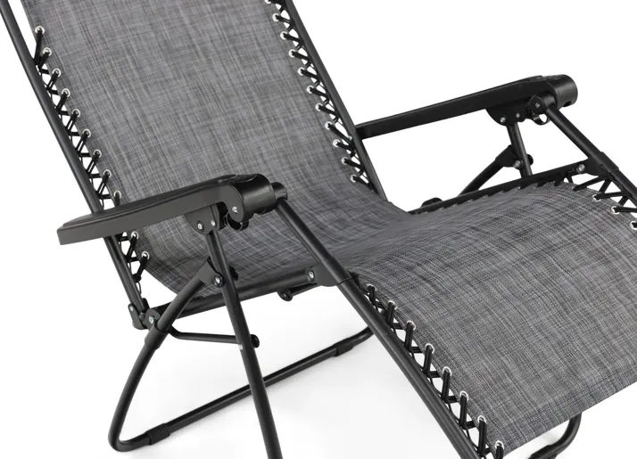 Relaxer Chaise Lounge Chair - Grey