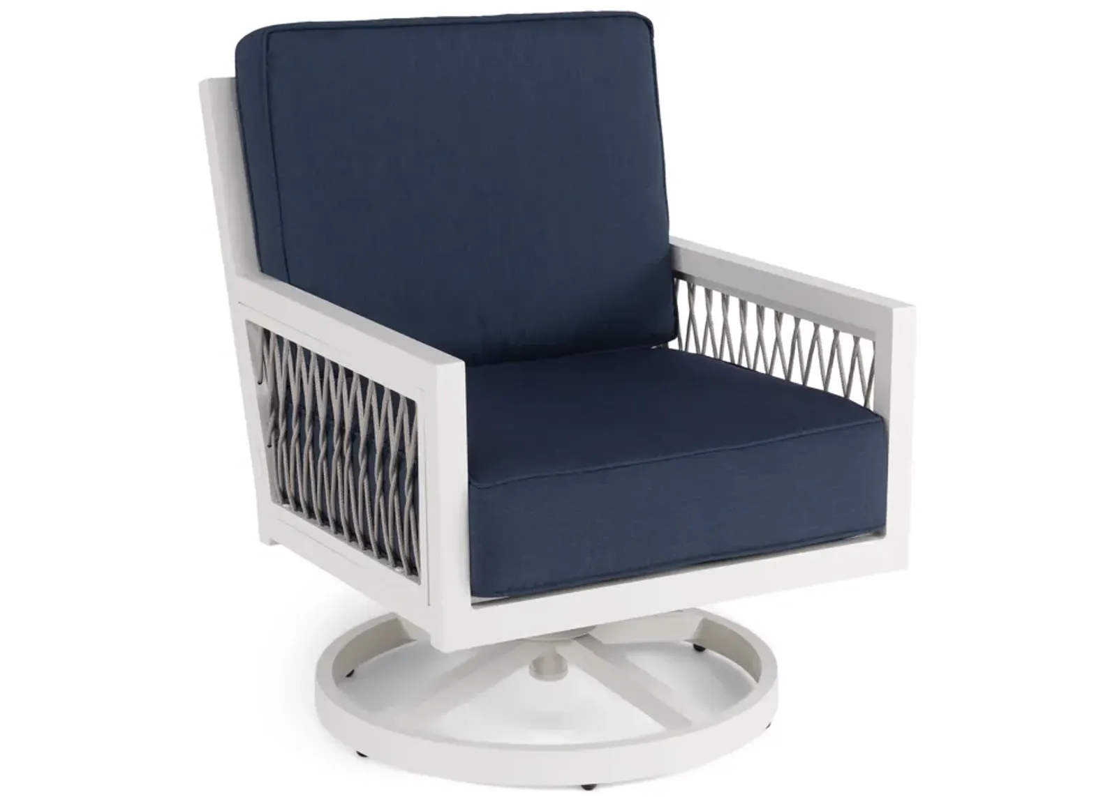 Coastal Breeze Swivel Arm Chair