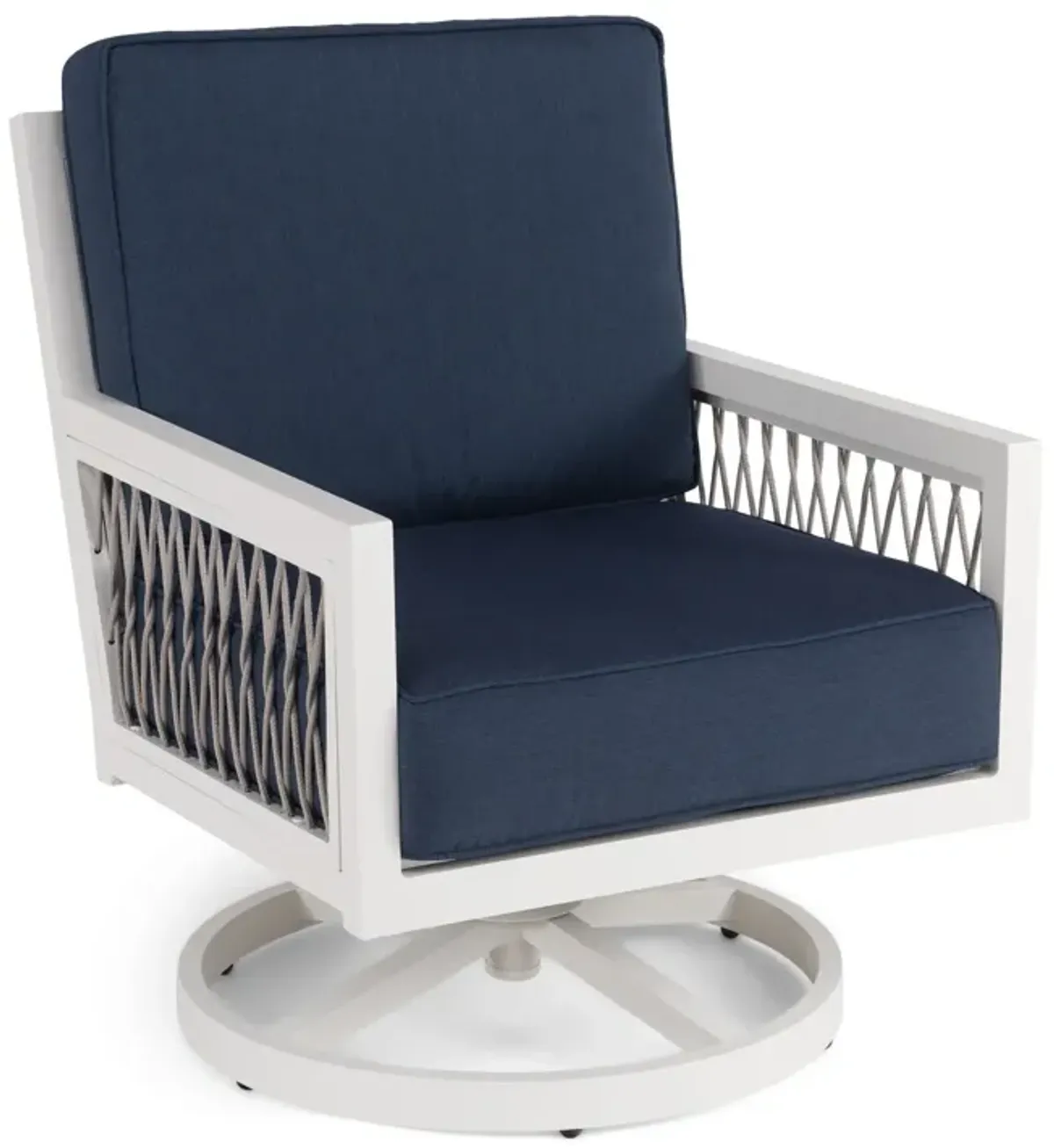 Coastal Breeze Swivel Arm Chair