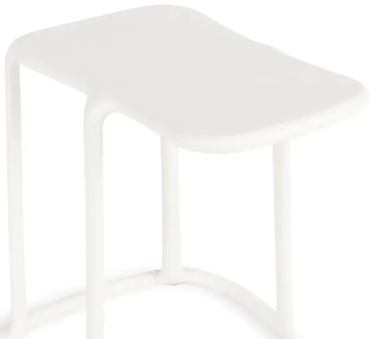 Uno Side Table - White