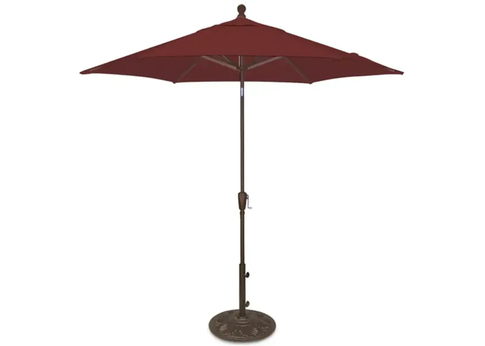 9  Market Umbrella With Bronze Pole - Henna