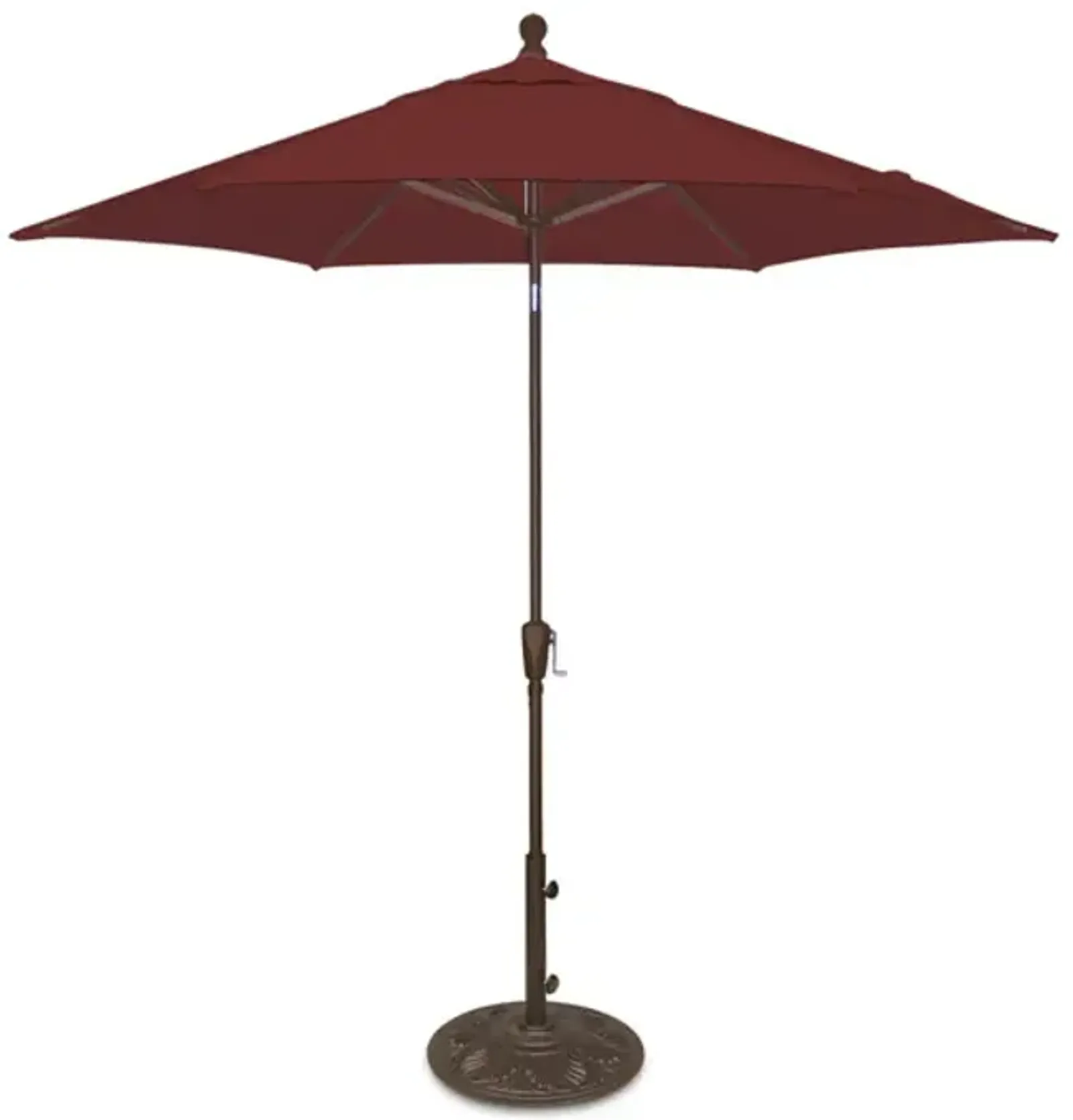 9  Market Umbrella With Bronze Pole - Henna