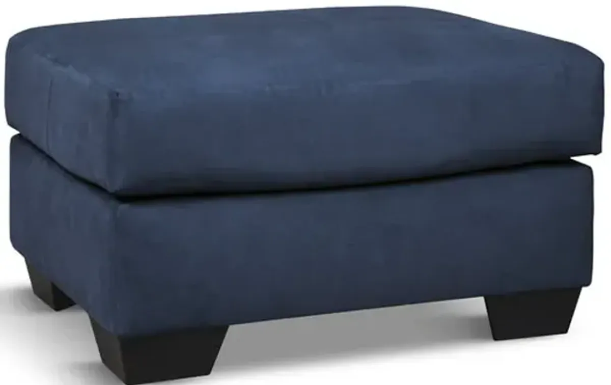 Almath Ottoman - Blue