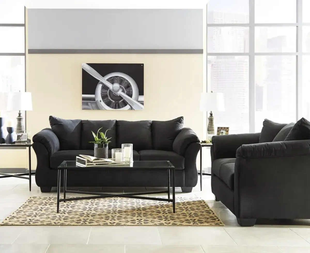 Almath Sofa - Black