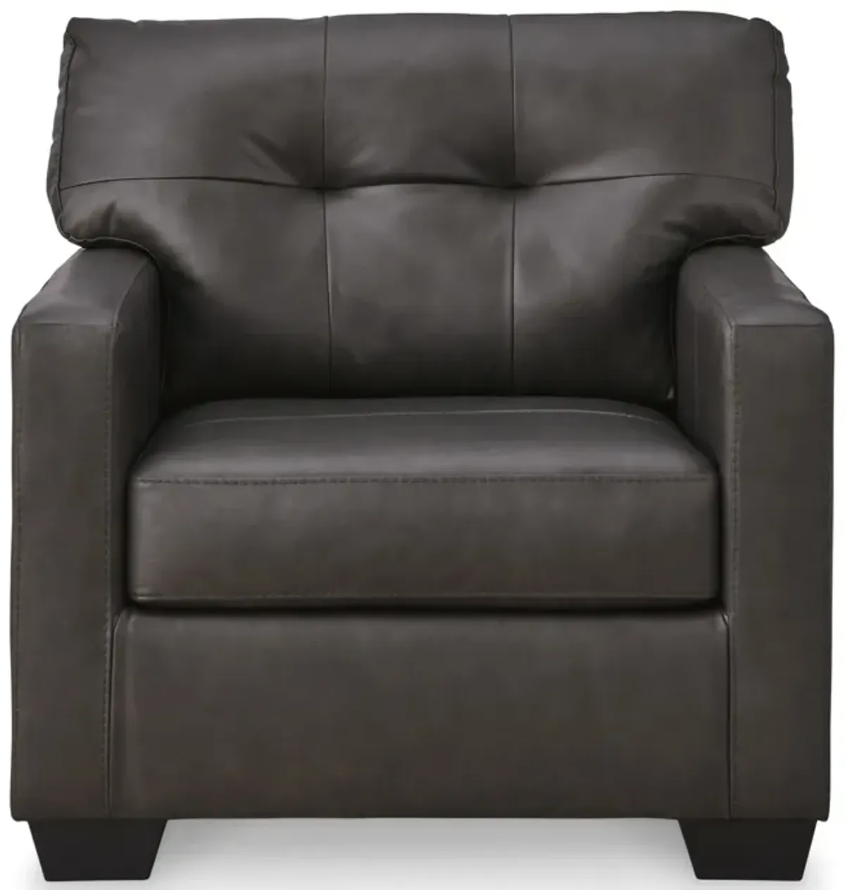 Elsa Leather Chair - Storm