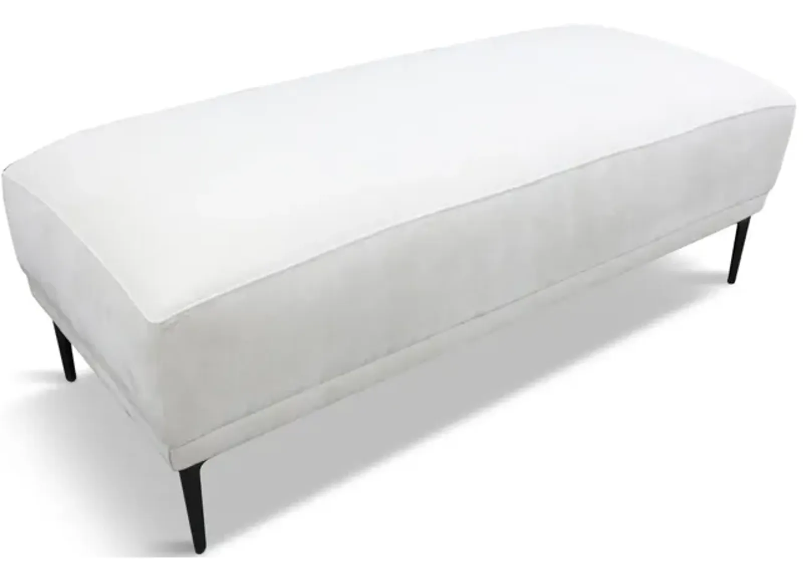 Meril Ottoman - Ivory