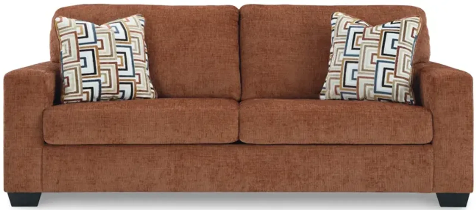 Austin Queen Sleeper Sofa - Spice