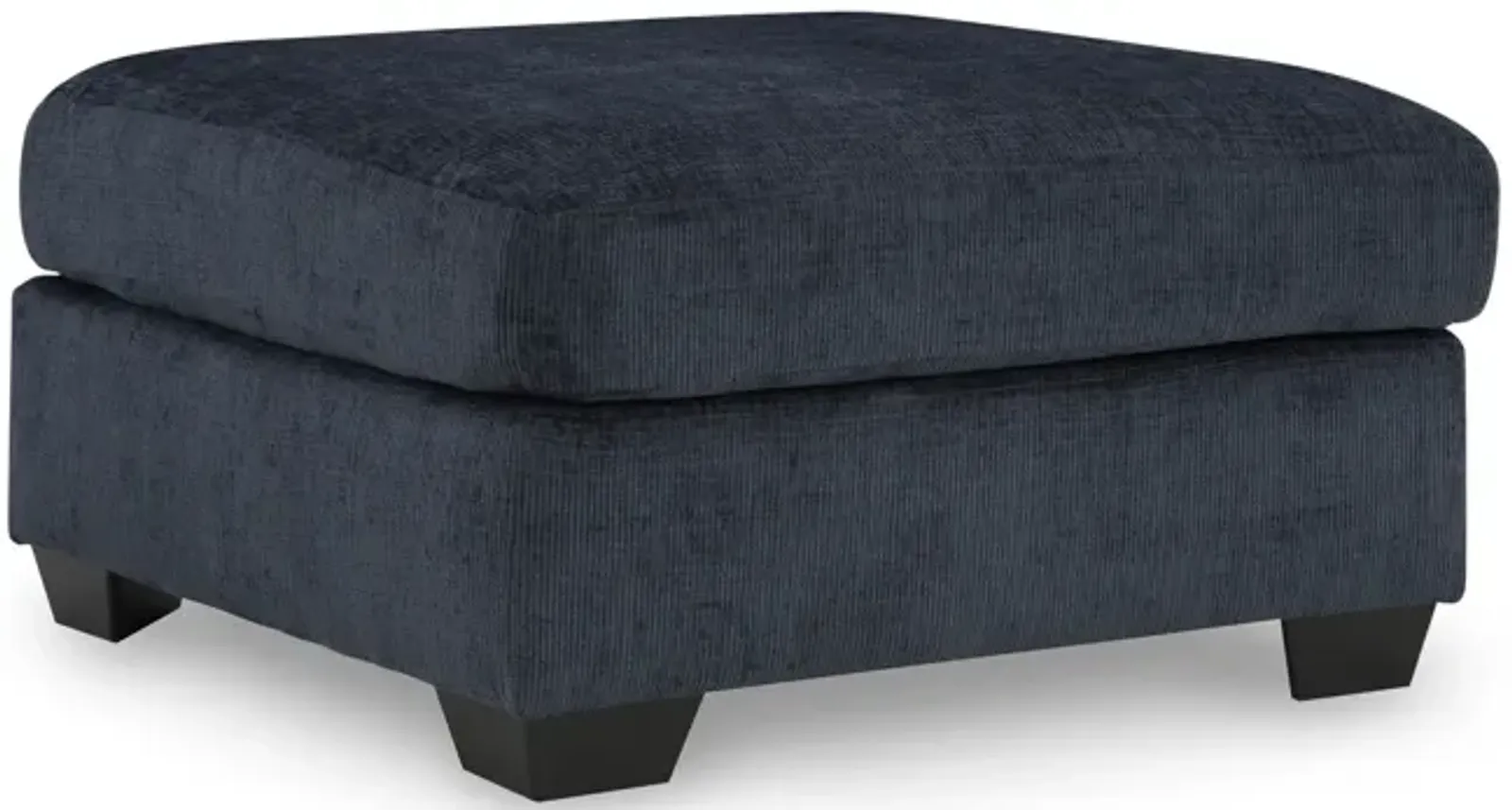 Austin Cocktail Ottoman - Ink